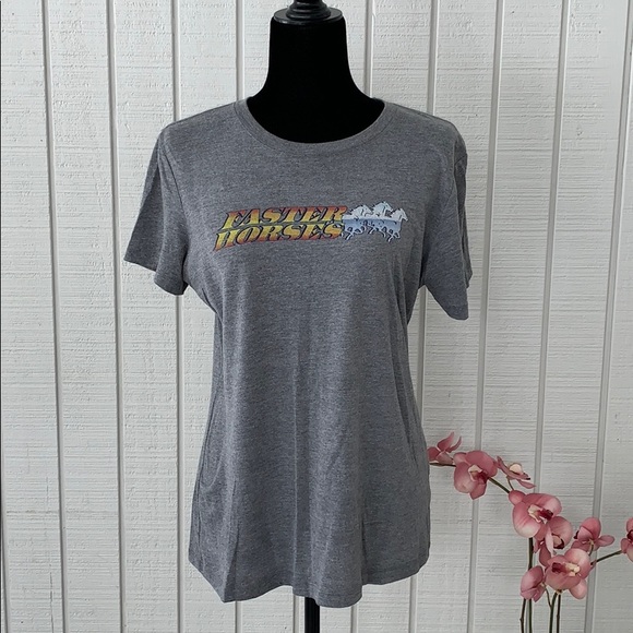 Next Level Apparel Tops - Faster Horses Festival T-Shirt